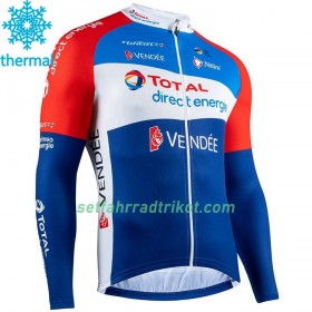 Radtrikot Winter 2020 Total Direct Energie N001